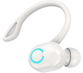 Bluetooth 5.2 Ear Hook Earphones Wireless Headphones Mini Handsfree Waterproof Sport Music Headset Single Right Earbuds with Mic