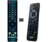 Mandos.tv DCM 2060/12 para PHILIPS mando a distancia programado