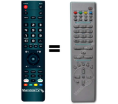 Mandos.tv OKITVV20 para OKI mando a distancia programado