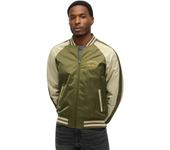 Superdry Chaqueta Bomber Souvenir Embroidered Verde