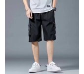 Cargo shorts men's summer loose-fitting five-point pants multi-pocket functional sports pants