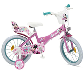 Bicicletas y cuadros Bicicletas niños Disney Bicicleta Minnie 14´´ Rosa
