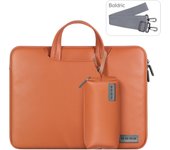 Funda para Tablet y Portatil de 14 y 15 pulgadas - Funda Maletín multifunción con interior Suave  Material Cuero PU  4 Colores  37x28cm