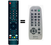 Mandos.tv CMT-CP1 para SONY mando a distancia programado