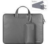 Funda para Tablet y Portatil de 14 y 15 pulgadas - Funda Maletín multifunción con interior Suave  Material Cuero PU  4 Colores  37x28cm