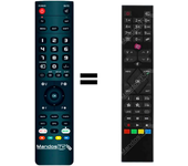 Mandos.tv 39HB4C01 para HITACHI mando a distancia programado