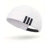 Verde Gorros Sin Ala Marinero Pescador Sin Visera Gorra con Puño Enrollado Sombrero de Puerto Gorras de Calavera Casuales para Mujeres y Helbres