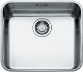 Marca Franke - Fregadero de acero inoxidable modelo LAX 110-50, medidas 524x374 mm