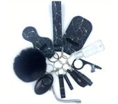 Personal Safety Keychain Alarm Full Set For Women, Safety Keychain Set With Personal AlarmProtective Keychain Accessories Tools
