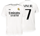 Real Madrid Camiseta De Manga Corta Junior Primera Equipación 24/25 Vinicius