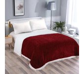 STARLEY-*Manta de Borreguito Sherpa, Manta de Franela Reversible,Mantas Polar Invierno de Sherpa Multiuso con Extra Suave y Borreguitos,Cálida, Extra Suave,para Sofá, Dormitorio y Viaje,3 medidas,130x160cm,160x220cm y 220x240cm