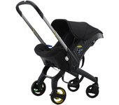 YAZOCO - Cochecito de bebé 4 en 1, carrito multifuncional de paisaje alto, puede sentarse, ligero, reclinable, plegable