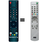 Mandos.tv RM-947 para SONY mando a distancia programado