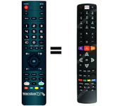 Mando a distancia programado para TV modelo U50S7906 de TCL