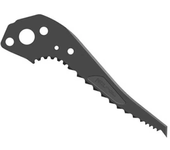 Petzl Cuchilla De Corte Ice Negro
