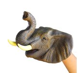 Pet Cat Dog Teasing Hand Puppets Dinosaur head Model Toy T-Rex Dino Jurass Shark Tiger Park Dolls Dinosaur Worlds Soft Plush Toy