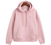 Gant Sudadera Con Capucha Shield Rosa