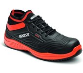 Calzado de seguridad SPARCO LEGEND S3 ESD SRC, con puntera de fibra de carbono y estilo racing, zapatilla de seguridad para el trabajo muy cómodos y con estilo racing.