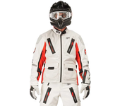 Ropa hombre Chaquetas Fuel Motorcycles Chaqueta Astrail Blanco