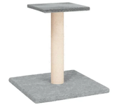Rascador para Gatos con postes de ISAL gris Claro 155 cm