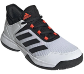 Zapatillas de Pádel Adidas Ubersonic 4 K Negro/Naranja/Blanco