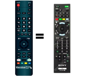 Mandos.tv RM-ED050 para SONY mando a distancia programado
