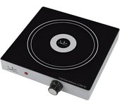 Hornillo Vitrocerámica Portátil 1 Zona 2000W Jata V139 Negro