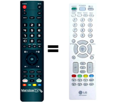 Mandos.tv 32LS3590-ZC para LG mando a distancia programado