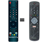 Mandos.tv 50PUS6503/12 para PHILIPS mando a distancia programado