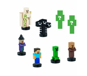Minecraft Pack 2, Figura con Sello de 5 cm, Modelos Surtidos