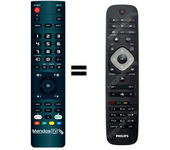 Mando a distancia programado para TV modelo 32PFL3258H de PHILIPS