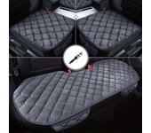 3pcs/set Pet Car Seat Covers With Pet Hair Remover, Car Seat Cushion Warm Seat Cushion Pad For Dogs