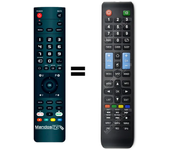 Mandos.tv LED-42020 SMT para GRUNKEL mando a distancia programado