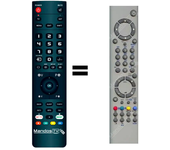 Mando a distancia programado para TV modelo 4205D de SEG