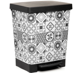Tatay Cubo Basura Con Pedal Cubki 23l