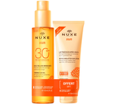 - Aceite Bronceador Rostro y Cuerpo SPF 30 NUXE Sun  + Leche aftersun de regalo