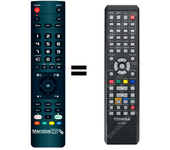 Mandos.tv SE-R0299 para TOSHIBA mando a distancia programado