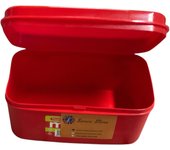 SANCO STORE -Fiambrera para alimentos Plastic Forte - Plástico resistente, medidas 17 x 10 x 8, ideal para comida y almacenamiento - SANCO STORE