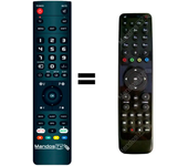Mandos.tv DUOTWIN para VU- mando a distancia programado
