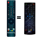 Mandos.tv EASYHOME-DVBT-HDVIVA! para BEST-BUY mando a distancia programado