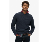 Ropa hombre Jerséis Superdry Jersey Textured Azul