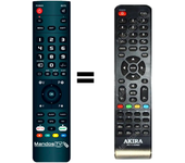 Mandos.tv INTV-40A para INFINITON mando a distancia programado