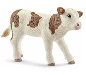 Figura animal ternero de raza Fleckvieh Schleich 13802