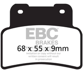 Ebc Pastillas De Freno Sinterizadas Sfa-hh Series Sfa432hh