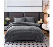 Edredón Sherpa Conforter  con pelo borreguito Edredón Sherpa con Borreguillo de Invierno Para cama  de 90-105-135-150 cm,