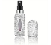 Bling Spray Bottle Rhinestone Perfume Travel Refillable Perfume Atomizer Bottle 5ml Portable Mini Perfume Spray Dispensers Gift