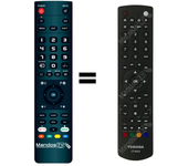 Mandos.tv 23DL933G para TOSHIBA mando a distancia programado