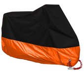 Motorcycle Cover  Bike All Season Waterproof Dustproof UV Protective Outdoor Indoor Moto Scooter Motorbike Rain Red Cover M-4XL