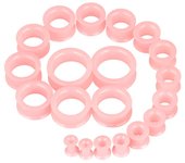 20pcs/Lot 6-25MM Flexible Silicone Ear Plugs and Tunnels Ear Piercings Earlets Stretchers Expander Ear Dilations Body Jewelry