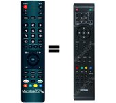 Mando a distancia programado para TV modelo LIVE24B de DYON